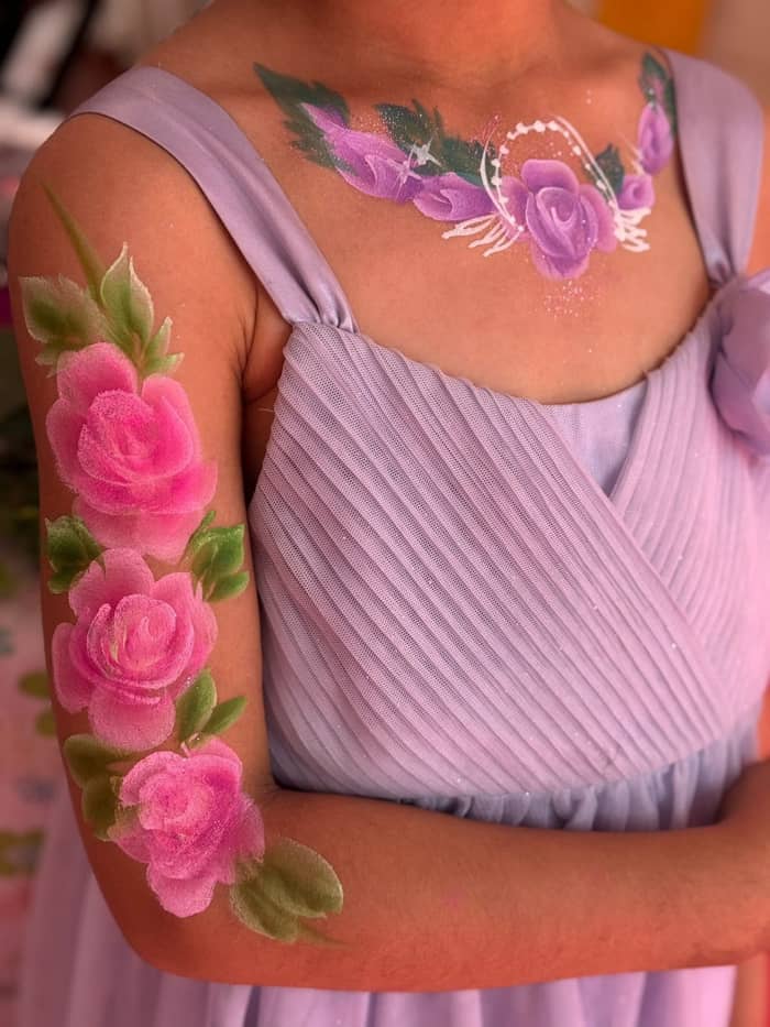 body art peint à la main — Katia Kids Maquillage, Pau (64)