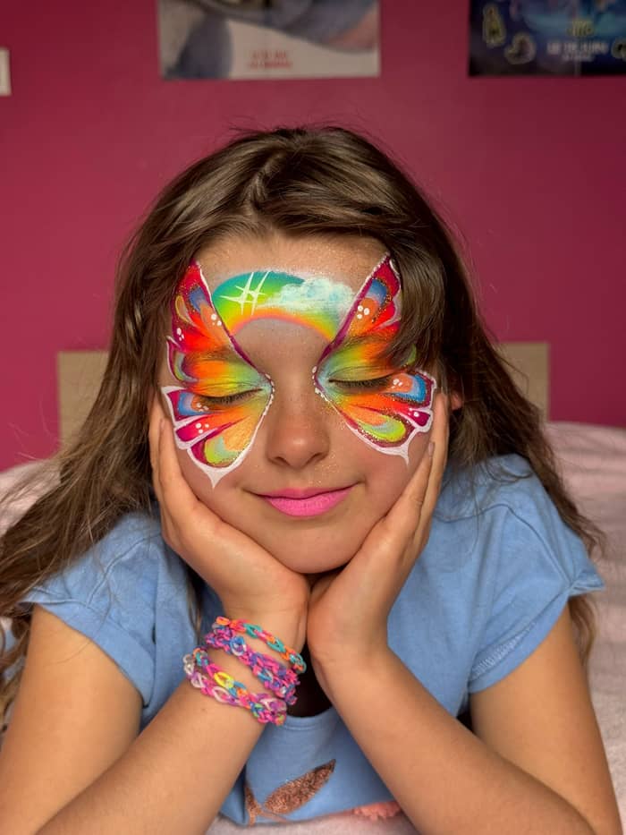maquillage visage enfant coloré — Katia Kids Maquillage, Pau (64)