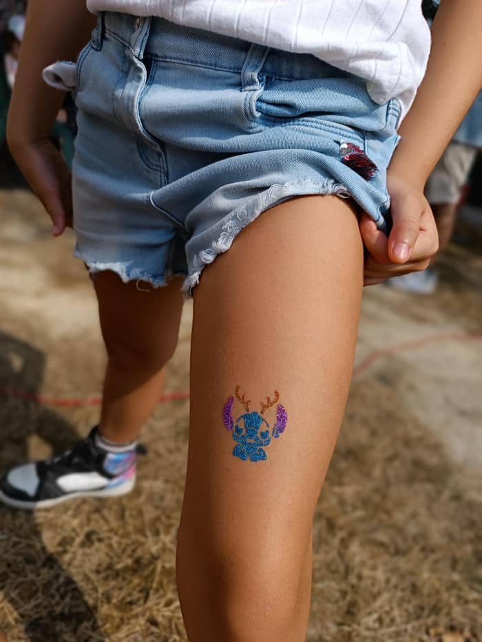 tatouage brillant éphémère — Katia Kids Maquillage, Pau (64)