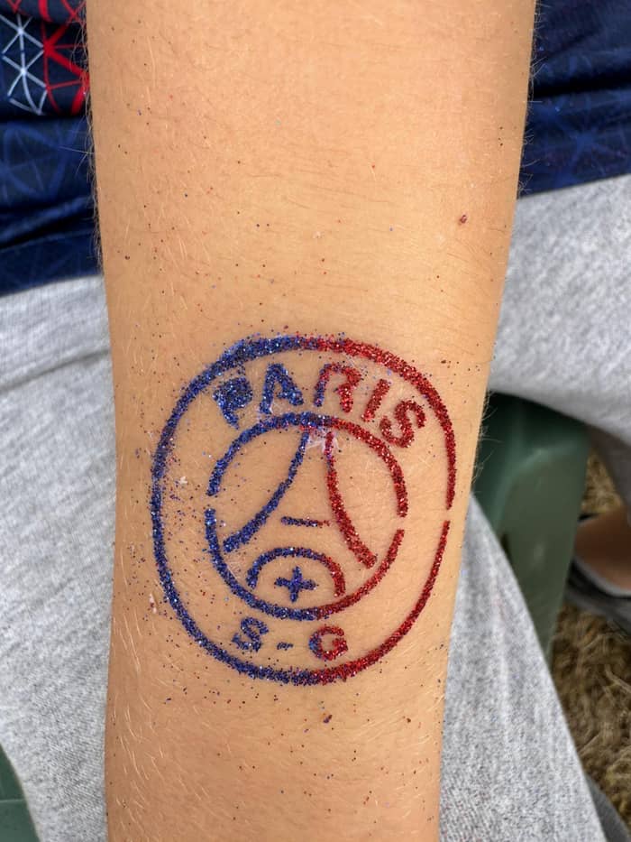 glitter tattoo — Katia Kids Maquillage, Pau (64)