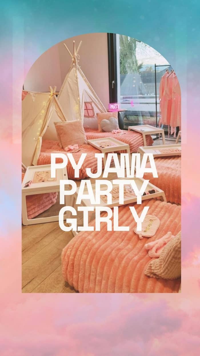 tentes et couchages de pyjama party — Katia Kids Maquillage, Pau (64)